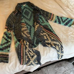Super cute multi color cardigan